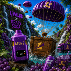 Leafy Uvalde × Grape Soda Sativa | Narco Edition Disposable