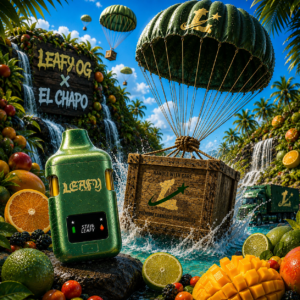 Leafy Narco Edition Leafy OG × El Chapo — Indica Disposable
