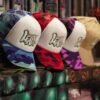 Leafy Camo Trucker Hat – Embroidered Logo Cap